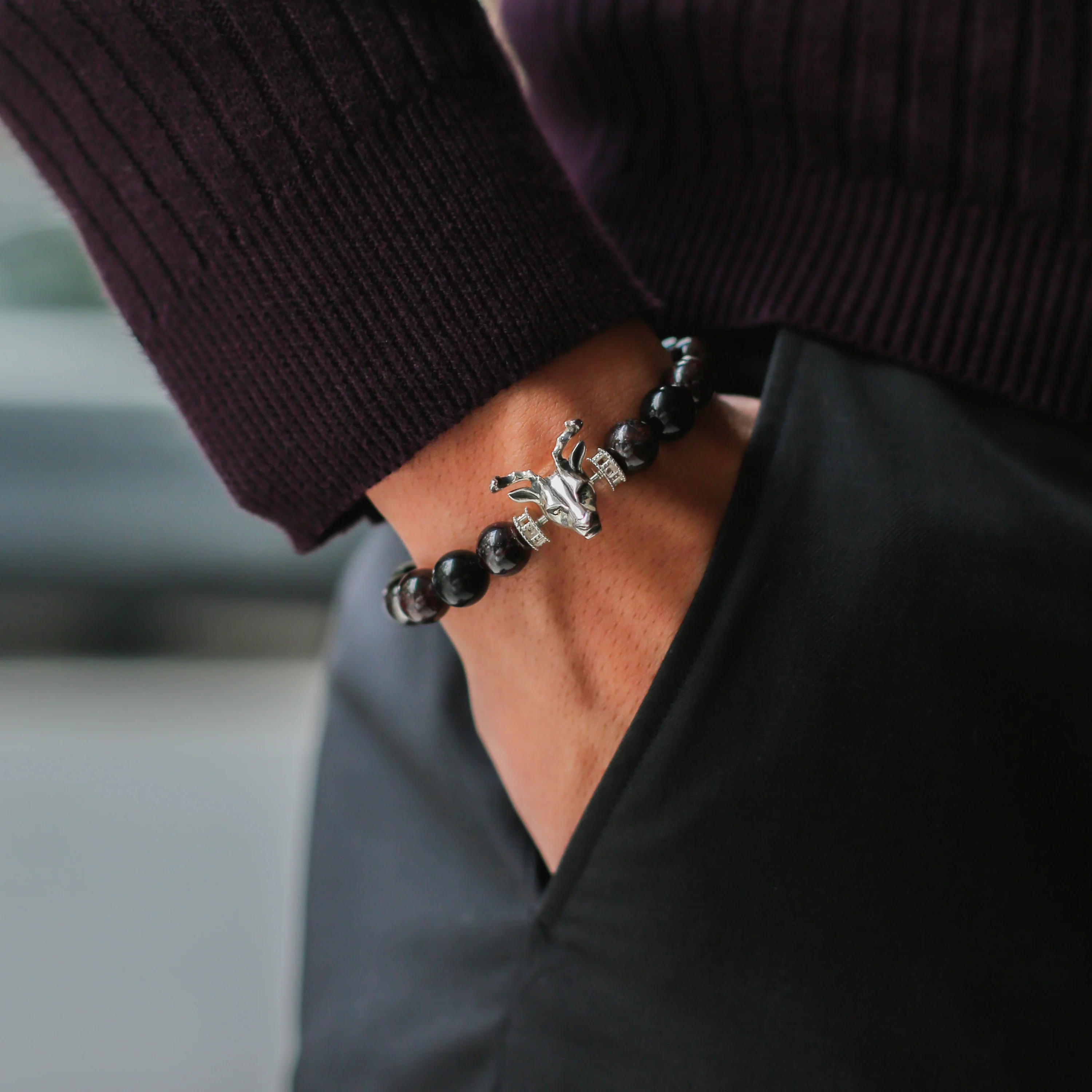Silver Buck Bead (Charm Only) - Image 6