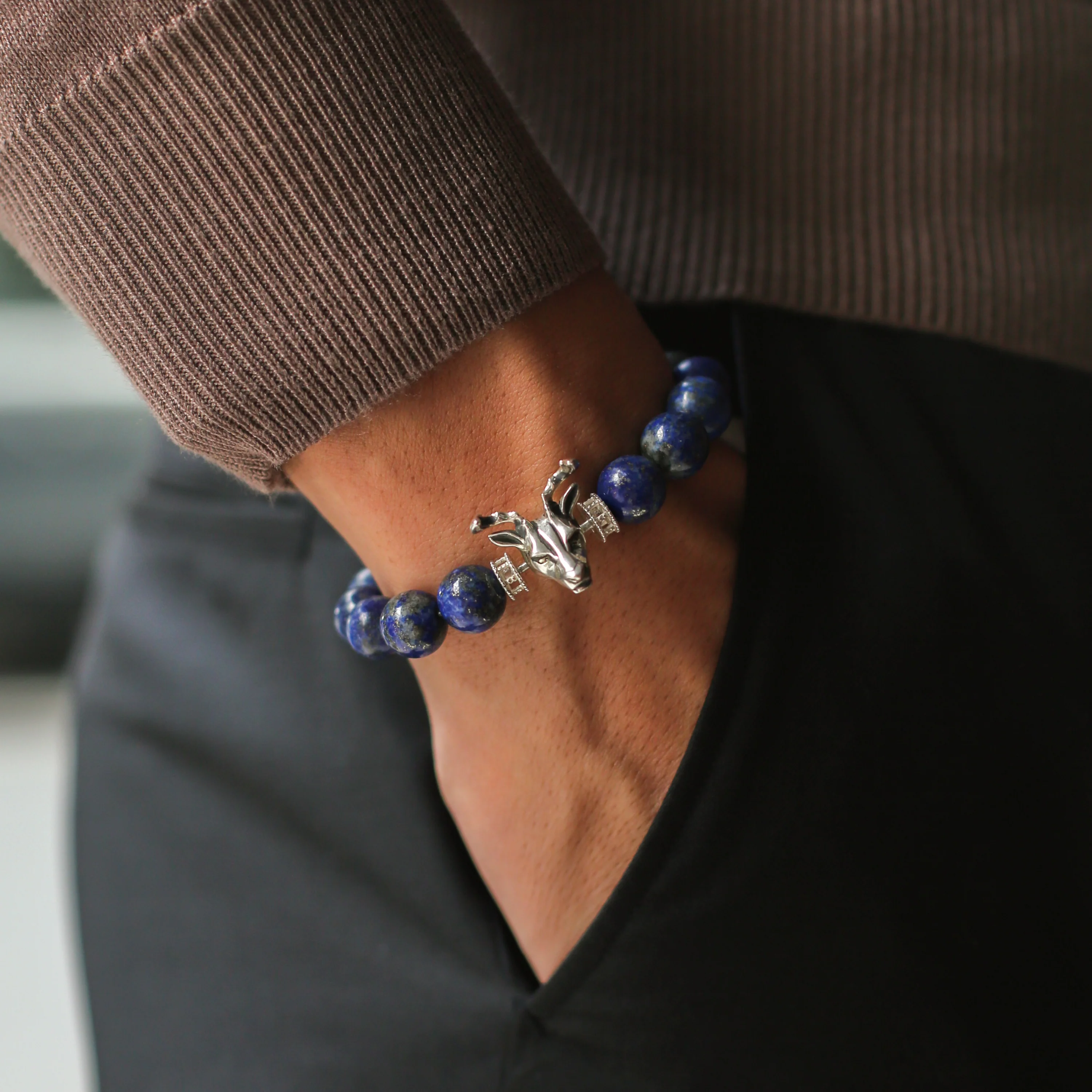 Silver Buck Bead (Charm Only) - Image 7