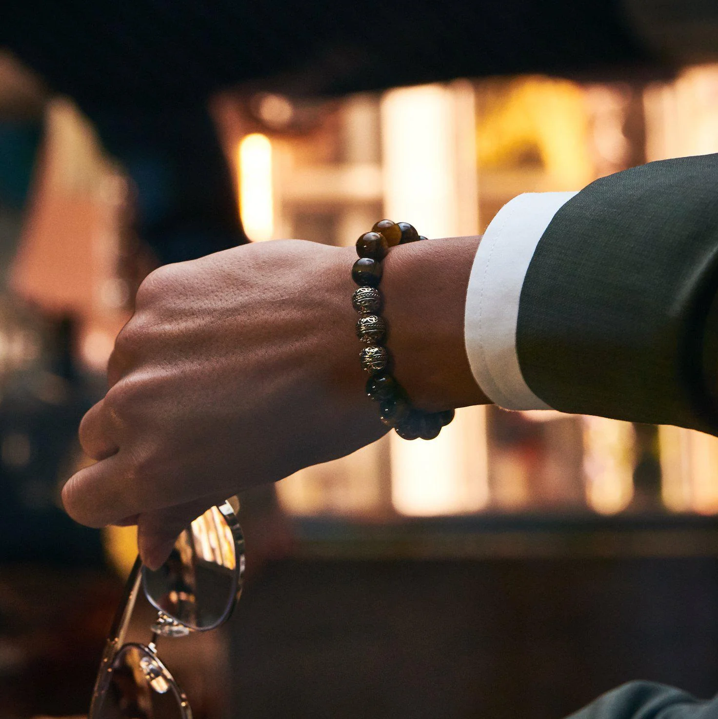Classic Gold Tiger Eye Bracelet - Image 5