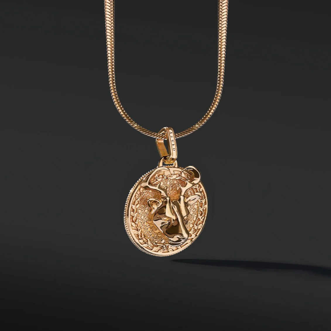 Deer Gold Pendant Necklace - Image 5