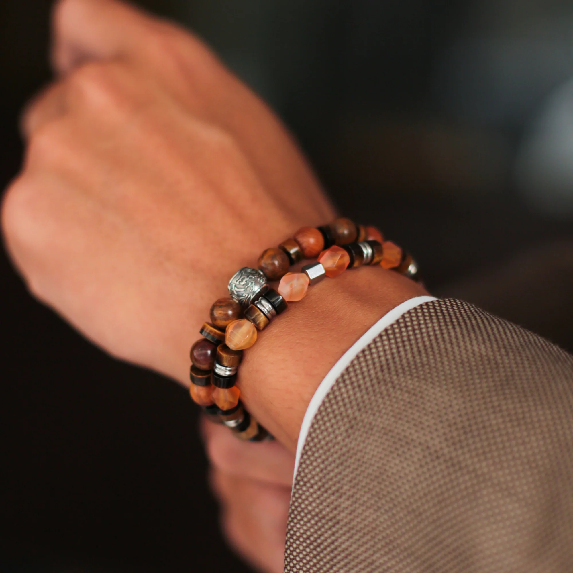 Pumpkin Pie | Stack Beaded Bracelets - Image 4