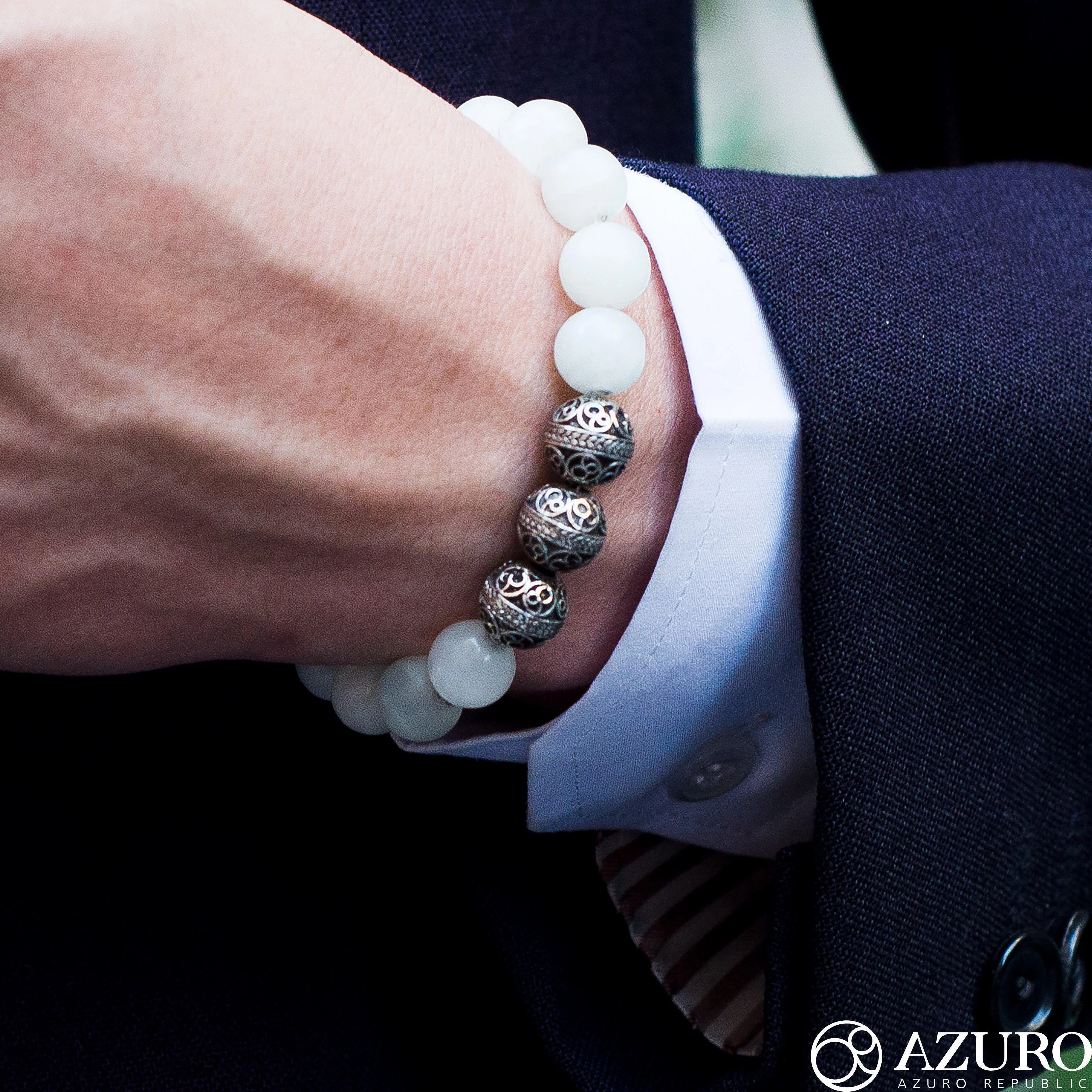 Silver Classic White Jade - Image 4