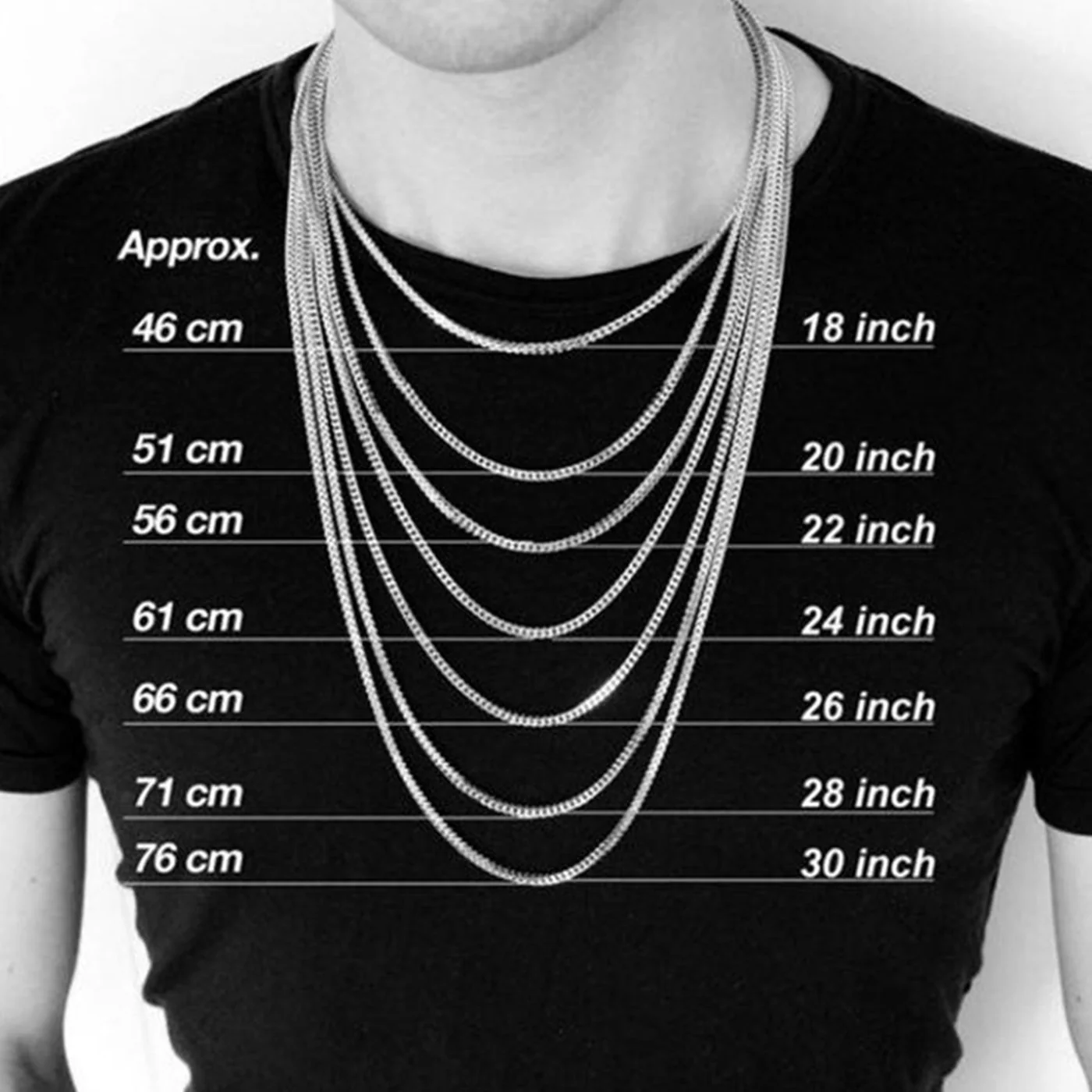 Silver Obsidian Beaded Necklace with Pendant - Image 9
