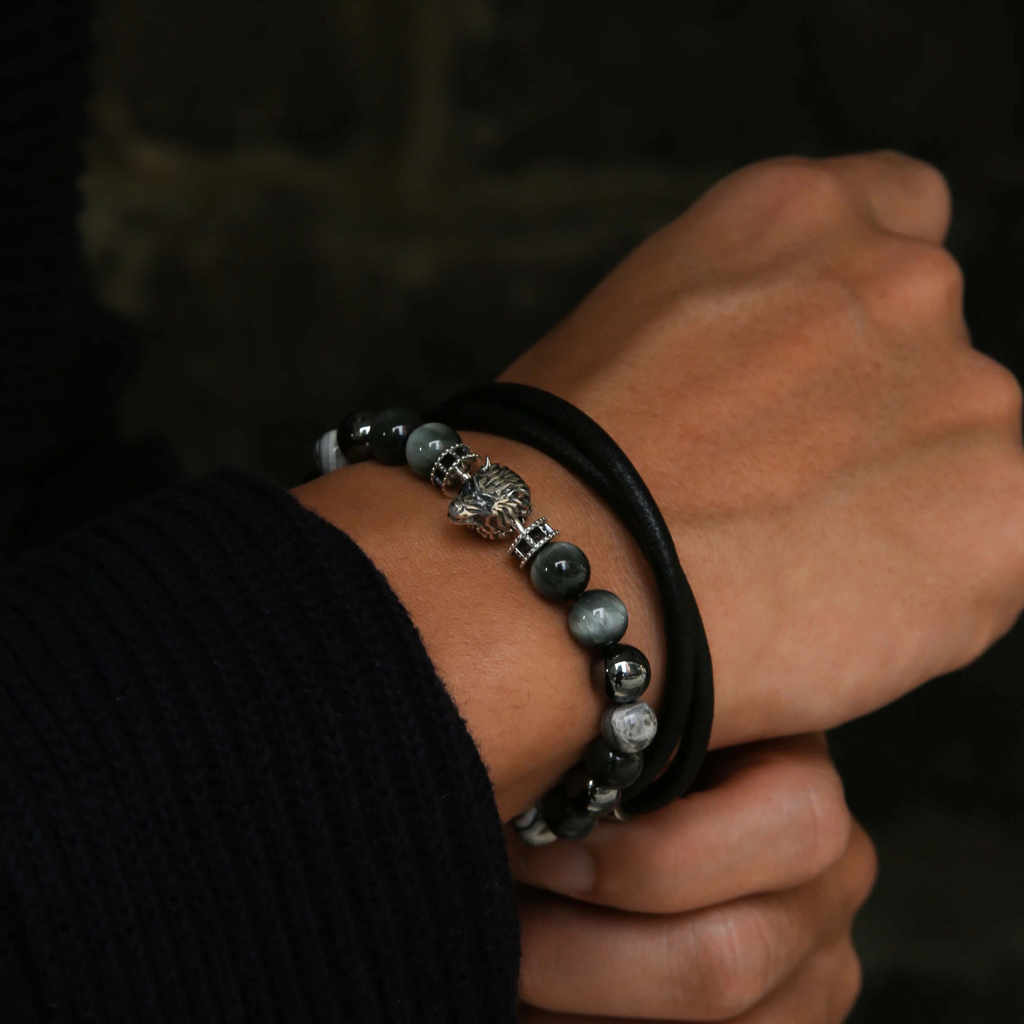 The North Howl | Gray Wolf Bracelet - Image 3
