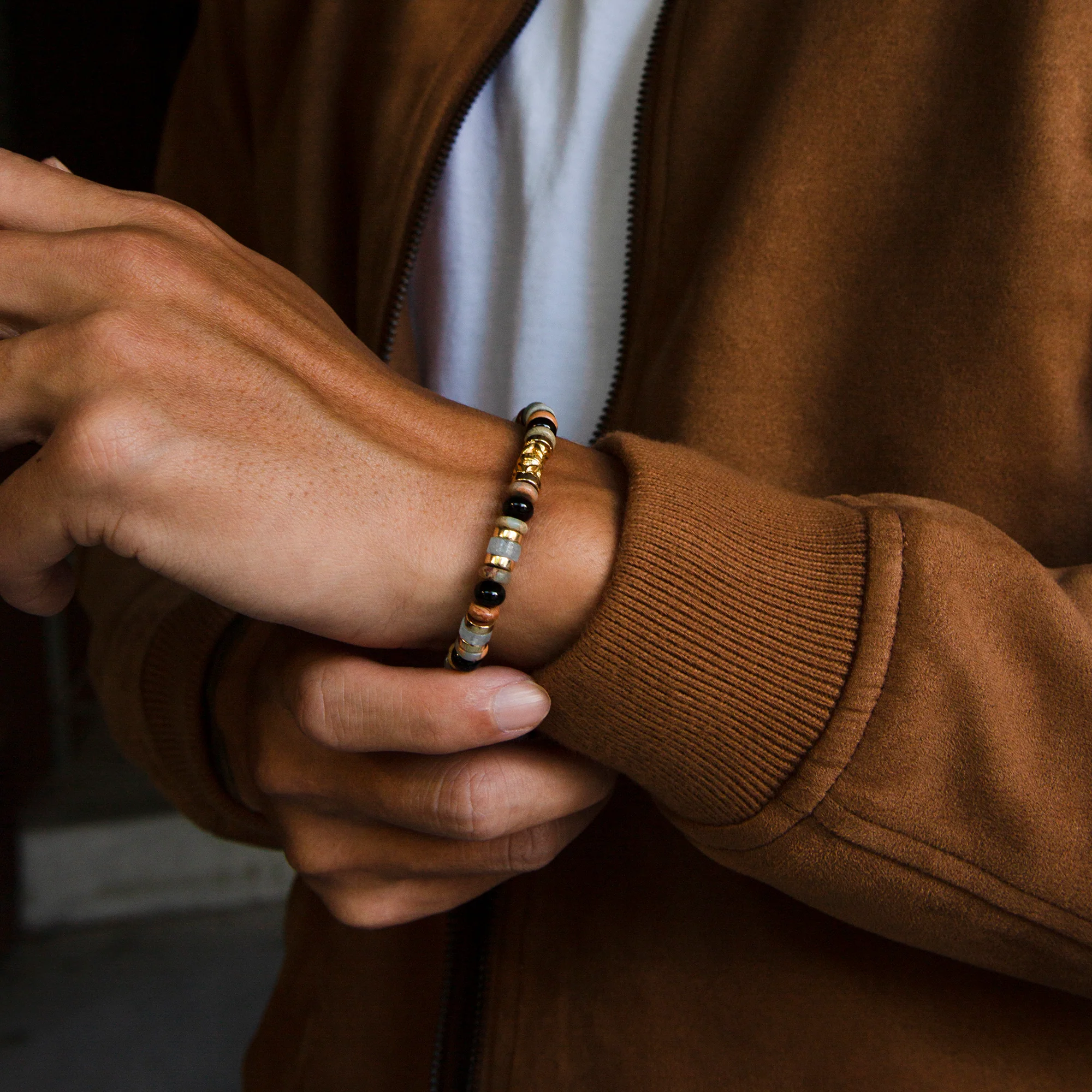 Turkey | Jasper Beaded Bracelet - Image 3