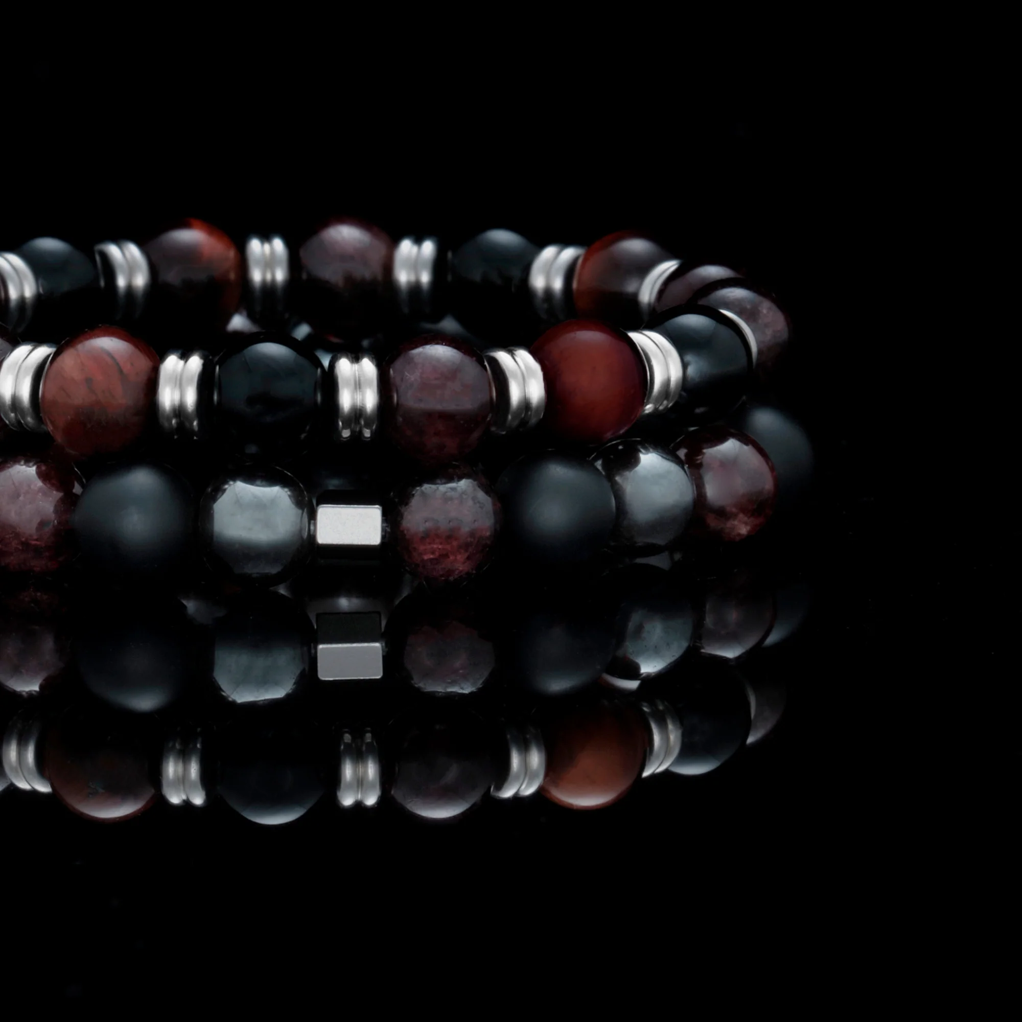 Cranberry Sauce | Stack Bracelets For Men - Image 5